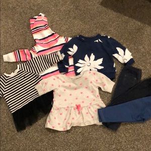 Mix and match sweatshirt outfits- 7 pc